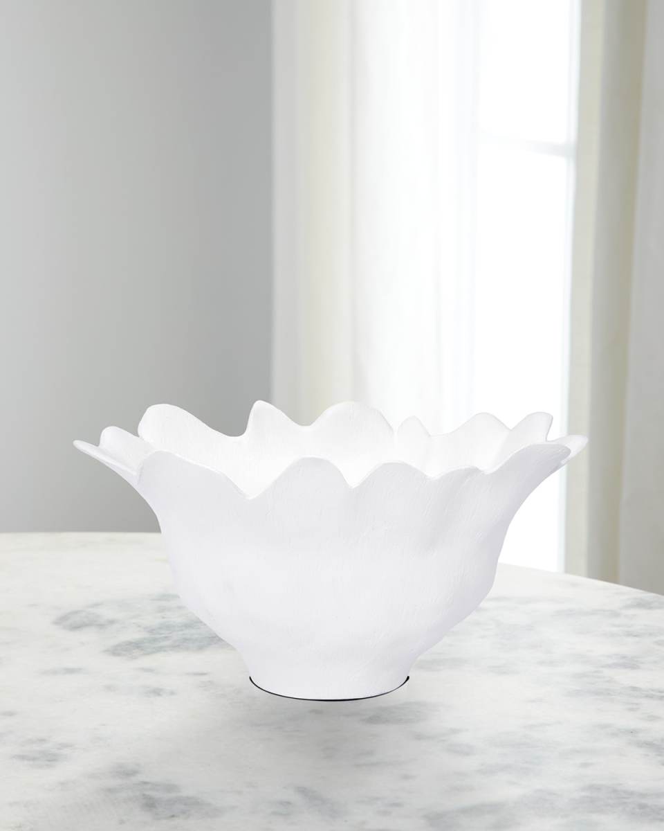 Hibbs 22" Washed Oval Decorative Object